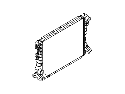 Ford AR3Z-8005-A Radiator Assembly