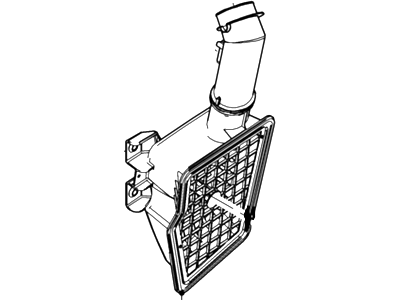 Ford Fusion Air Filter Box - AE5Z-9600-A