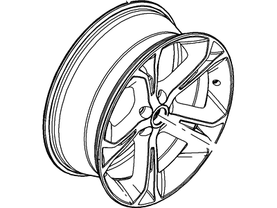 Ford BG1Z-1007-D Wheel Assembly