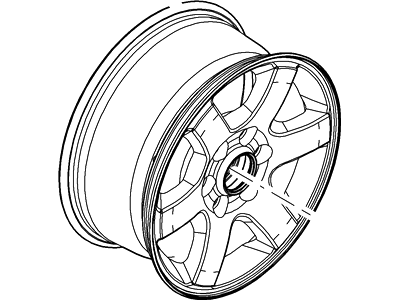 Ford BL1Z-1007-B Wheel Assembly