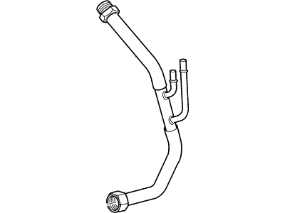 Ford 2F2Z-9D477-AA Tube - EGR Valve To