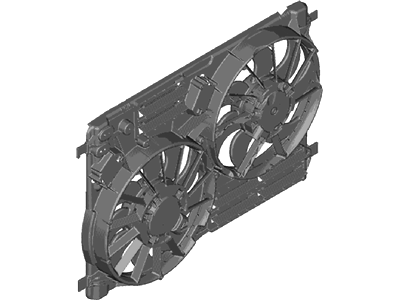 Ford Escape Engine Cooling Fan - EJ7Z-8C607-B