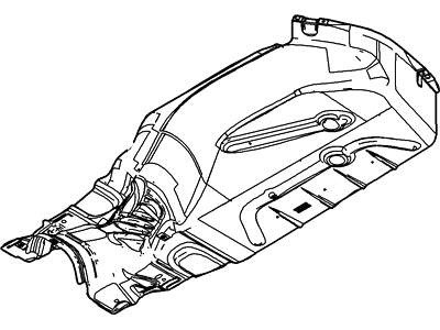 Ford 7E5Z-9A031-A Heat Shield