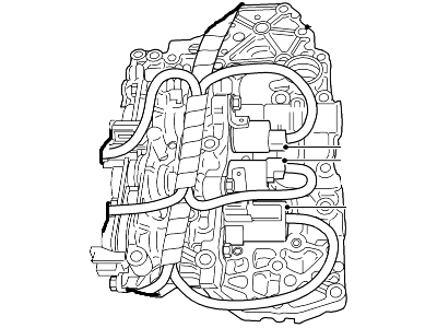 2008 Lincoln MKZ Valve Body - 6E5Z-7A100-C