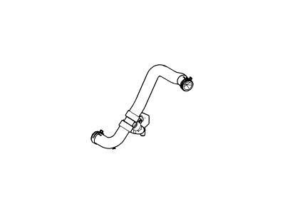 2007 Ford Edge Radiator Hose - 7T4Z-8286-B