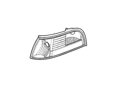 Ford 3W3Z-13201-BA Parking Light - Without Bulb