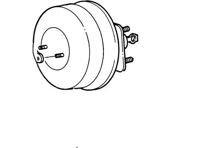 1999 Ford Crown Victoria Brake Booster - XW7Z-2005-AA