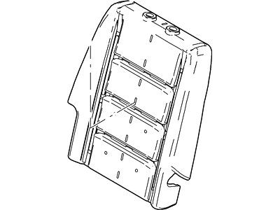 Ford 5F9Z-7466800-AA Pad - Rear Seat Back