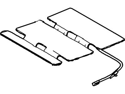 Ford 5F9Z-14D696-B Heating Element Assembly