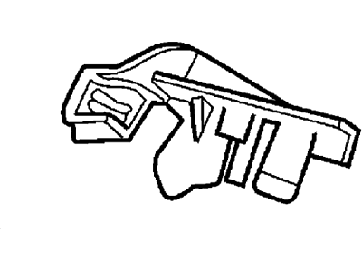 YS4Z-5421979-AA Ford Shield Illustration 1 of 1