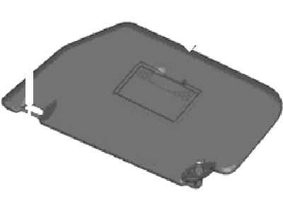 Ford DT1Z-6104105-JA Sun Visor Assembly