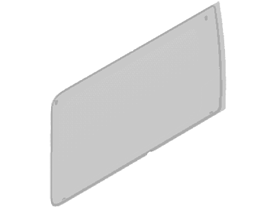 Ford EK4Z-6129711-A Glass - Quarter Window