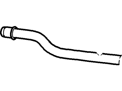 Mercury Mountaineer Crankcase Breather Hose - 2L2Z-6758-DA