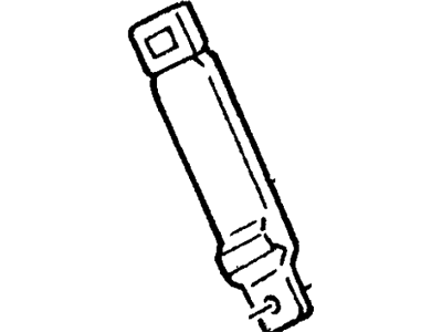 2001 Ford Explorer Seat Belt - XL2Z-7861202-AAC