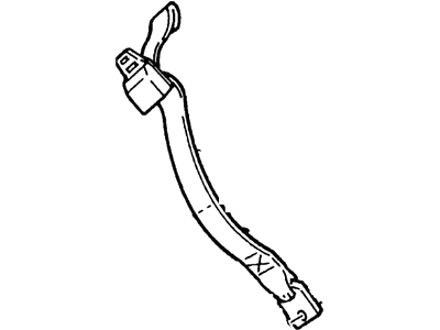 1997 Ford Explorer Seat Belt - F57Z-78611B60-D