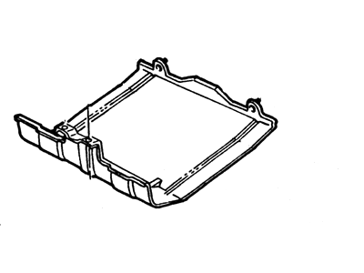 Ford E8TZ-9A147-C Plate