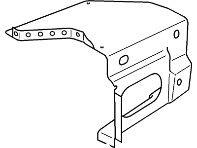 Ford 2T1Z-17906-A Bumper Assembly - Rear