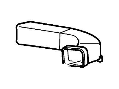 Ford F81Z-19B680-AA Duct - Air