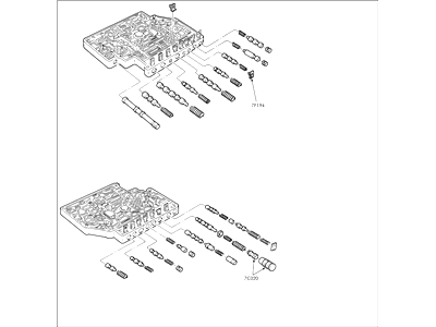 Ford Windstar Valve Body - 1F2Z-7A100-CA