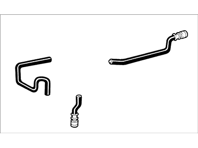 3C7Z-18472-AA Ford Hose Heater Water Illustration 1 of 1