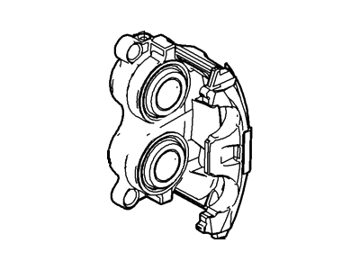 2005 Ford E-450 Super Duty Brake Caliper - 4C2Z-2B121-CB