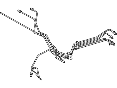 Ford Freestar Brake Line - 6F2Z-2C296-AJ