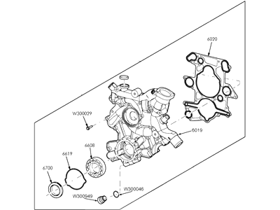 Ford 4C3Z-6608-AA Cover