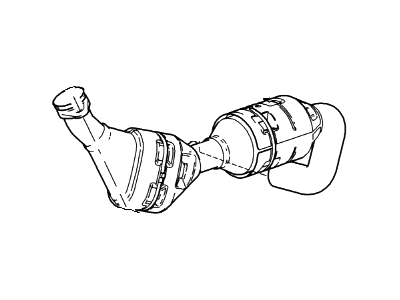 Ford 4L3Z-5E212-KA Catalytic Converter Assembly