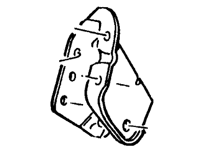 Ford F7TZ3B178AA Bracket