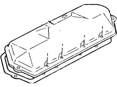 Ford F5UZ6582A Cover Cylinder Head