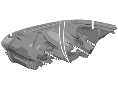 2015 Ford Transit Headlight - CK4Z-13008-A