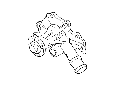 Ford Water Pump - 3R3Z-8501-BB