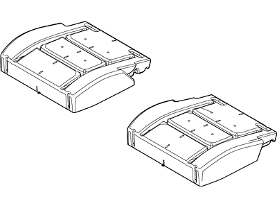 2007 Ford Freestyle Seat Cushion - 5F9Z-7463841-AA