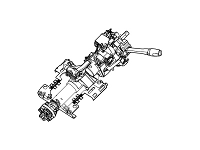 Ford Crown Victoria Steering Column - 9W1Z-3C529-C