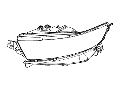 Ford DG1Z-13008-D Headlamp Assembly