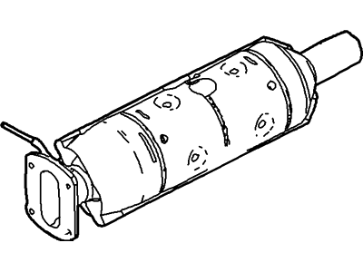 Ford 5C3Z-5E212-LA Catalytic Converter Assembly