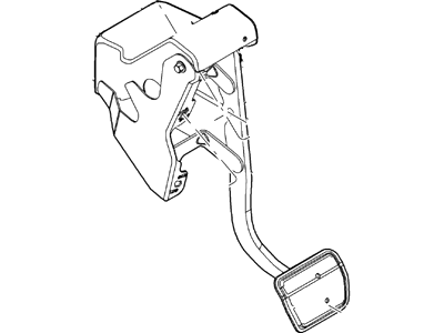Ford Expedition Brake Pedal - 8L1Z-2455-A