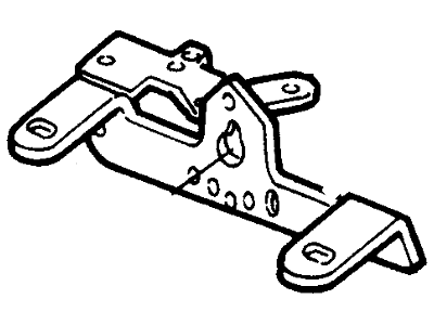 Ford F4TZ3676A Bracket Steering Column