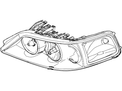 Ford 4W1Z-13008-B Headlamp Assembly