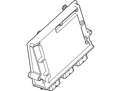 Ford AS4Z-12A650-VC Module - Engine Control - EEC V