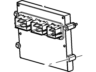 Ford 7L3Z-12A650-FHD Module - Engine Control - EEC V