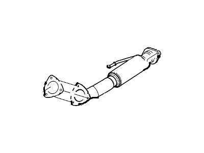 Ford 5L8Z-5E256-AA Exhaust Pipe