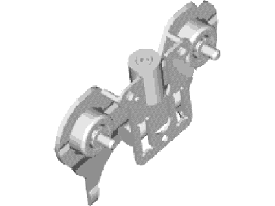 Ford CA6Z-7515-J Lever Assembly - Clutch Release