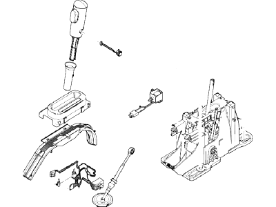 Ford Explorer Automatic Transmission Shifter - 6L2Z-7210-Y