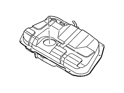 1998 Ford Contour Fuel Tank - YS2Z-9002-AA