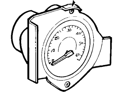 1983 Mercury Capri Tachometer - E3ZZ-17360-F