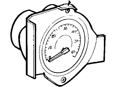 Ford E3ZZ-17360-F Tachometer Assembly