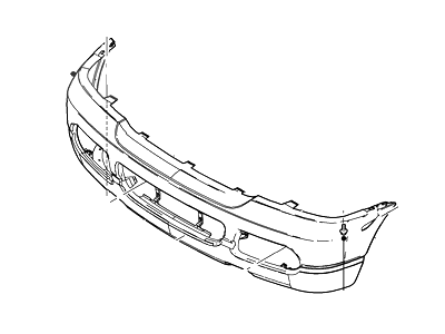 Ford 2L2Z-17D957-PB Bumper Assembly - Front