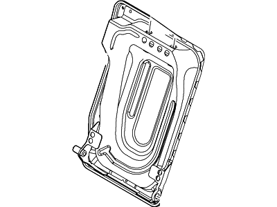 Ford CV6Z-54613A38-F Frame And Spring - Front Seat