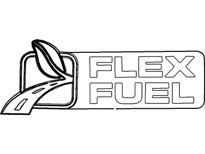 Ford Focus Emblem - BE5Z-5442528-A